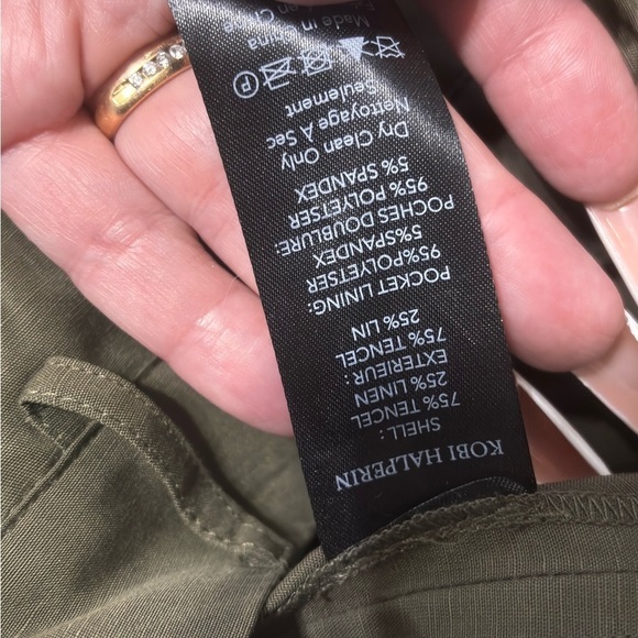 Kobi Halperin “Denny” nwt love green cargo style size medium - Picture 6 of 8